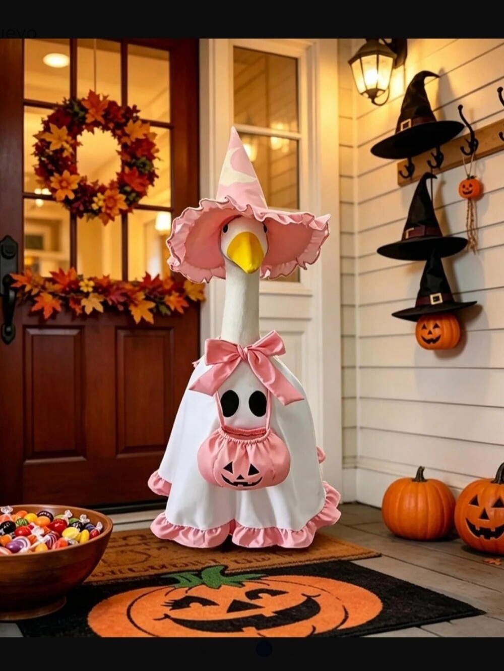 Porch Goose Ghost Costume Halloween Trick or Treat Outfit Cute Spooky Girl